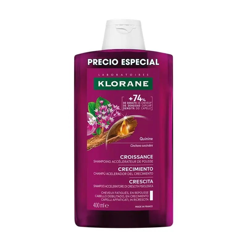 Klorane Growth Growth Accelerator Shampoo, 400 ml