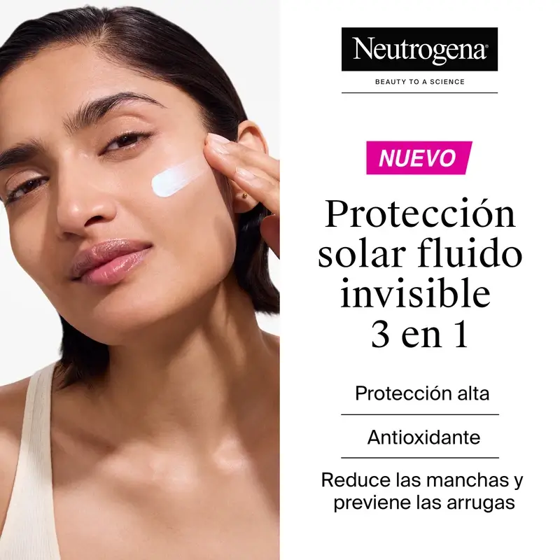 Neutrogena Ultra Sheer Invisible Anti-Aging Fluid Spf50, 50 ml