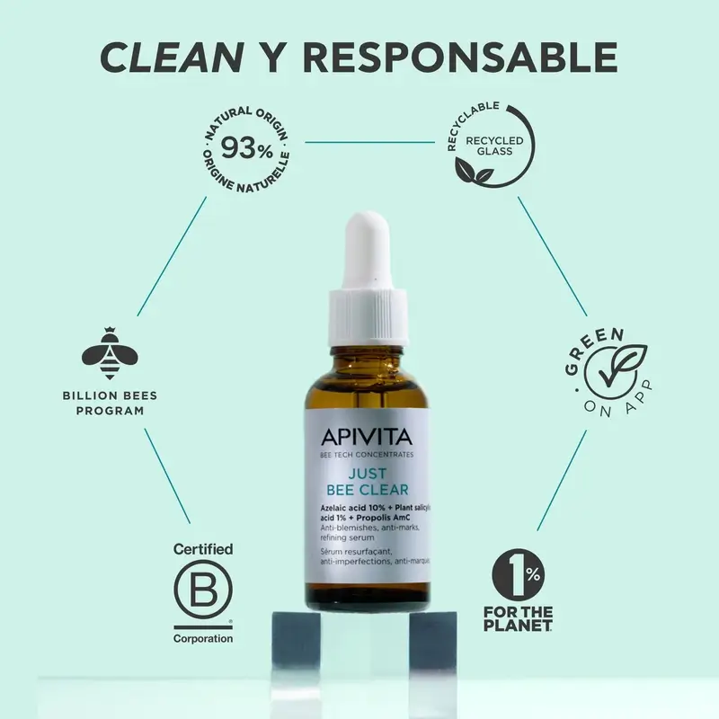Apivita Just Bee Clear Serum, 30 ml