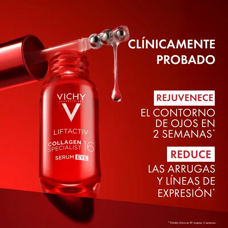 Vichy Liftactiv Collagen 16 Eye Contour Serum, 15 Ml