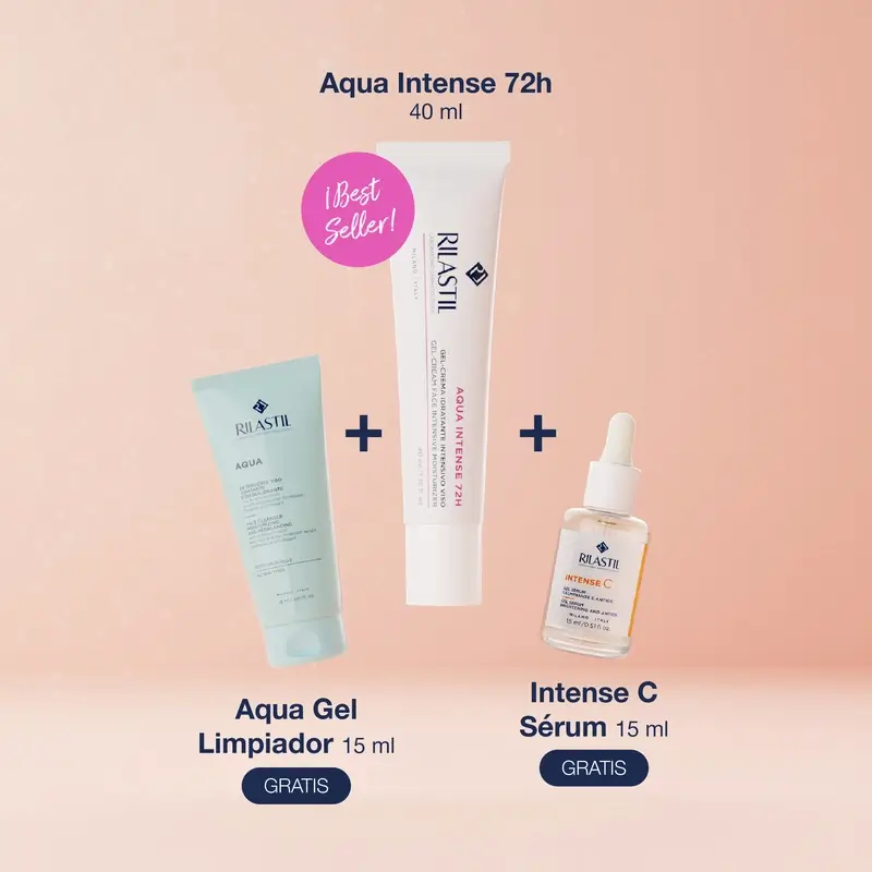 Rilastil Dermatological Glow Gift Set, 40 ml + 15 ml + 15 ml