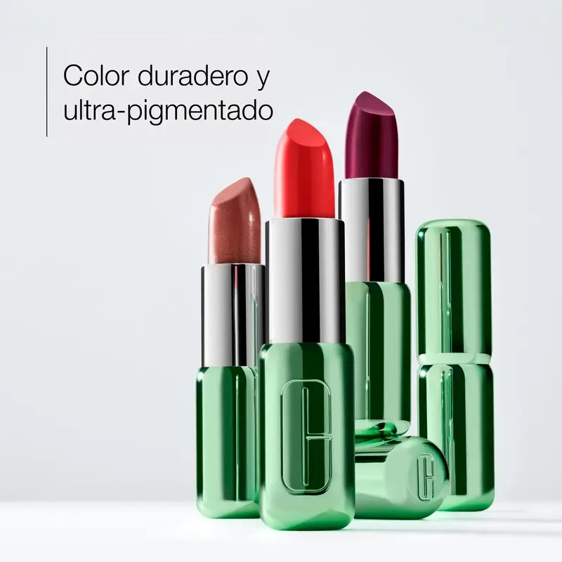 Clinique Pop Longwear Satin Poppy Pop Lipstick, 3.9 grams