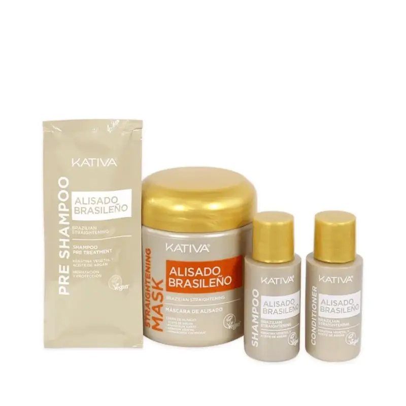 Kativa Keratin Straightening Kit with Hyaluronic Acid