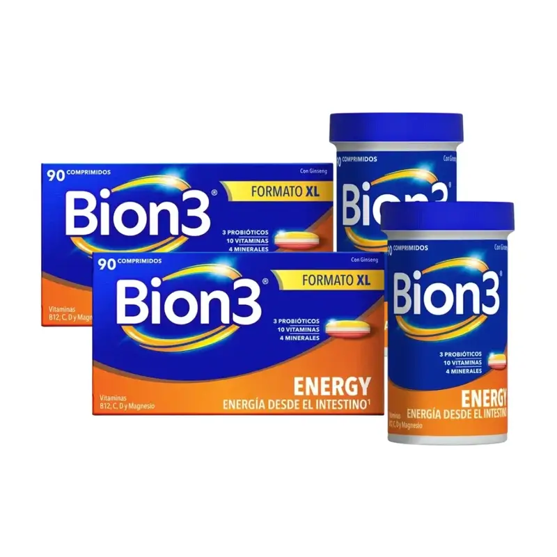 Bion3 Energy Multivitamin, 2X90 Tablets