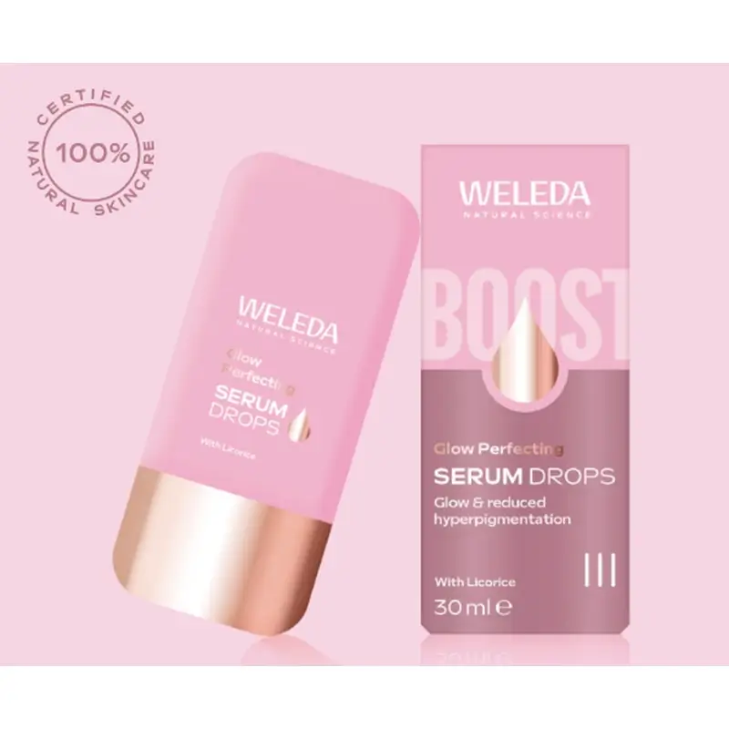 Weleda Illuminating Serum Booster Drops Glow, 30 ml