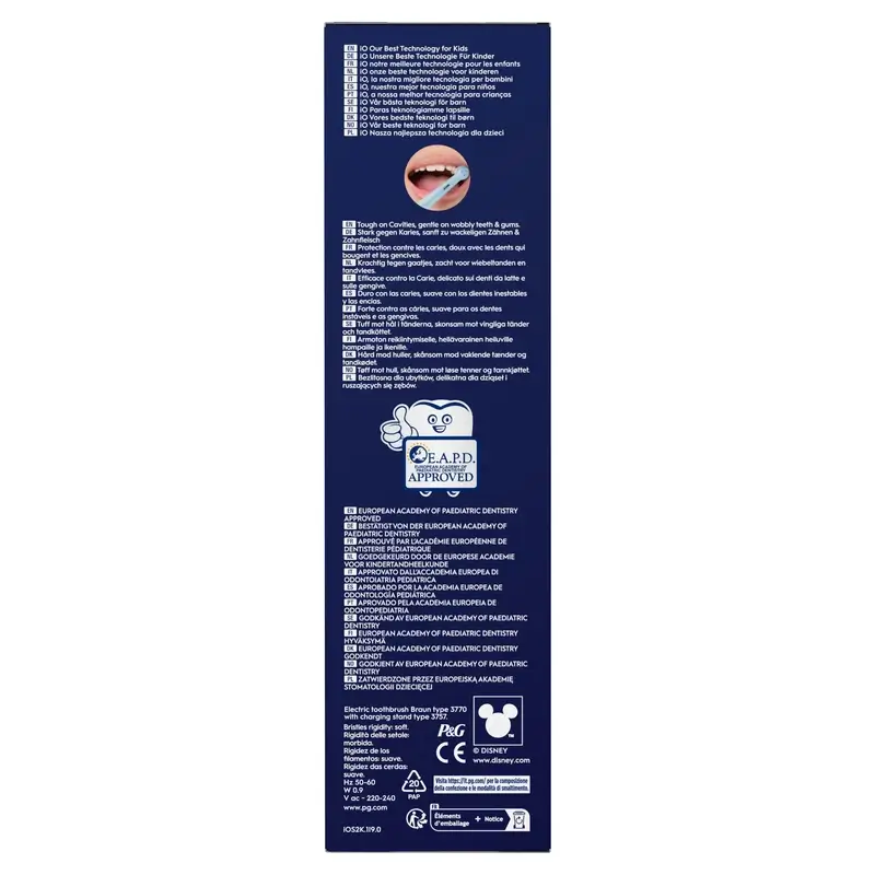 Oral B Braun iO2 Children's Stitch Toothbrush
