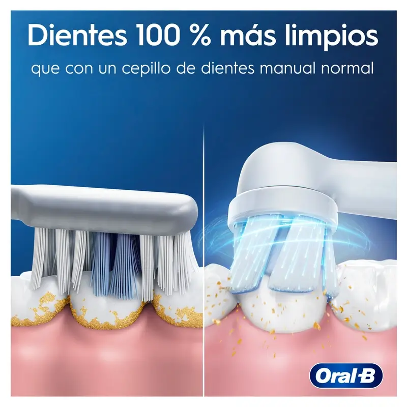 Oral B Braun Electric Toothbrush Io2 White, 2 Brush Heads, 1 pack