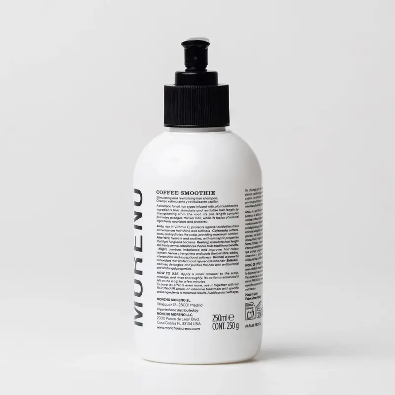 Moncho Moreno Coffe Smoothie Growth Shampoo , 250 ml