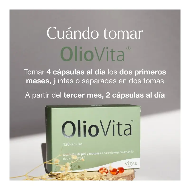 Oliovita 150 capsules – With sea buckthorn oil rich in Omega-7