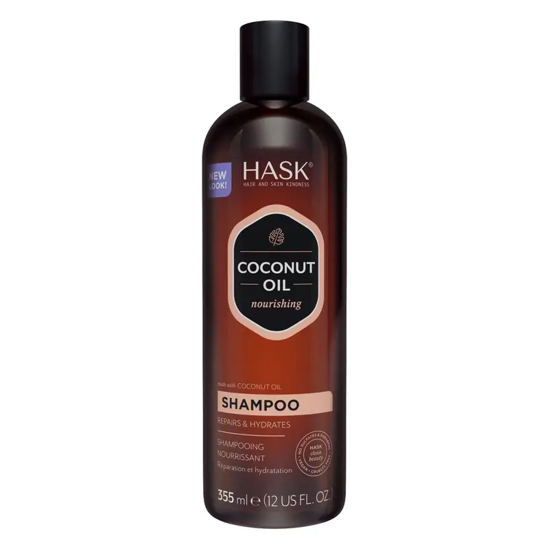 Hask Nourishing Shampoo Monoi Coconut Oil , 355 ml