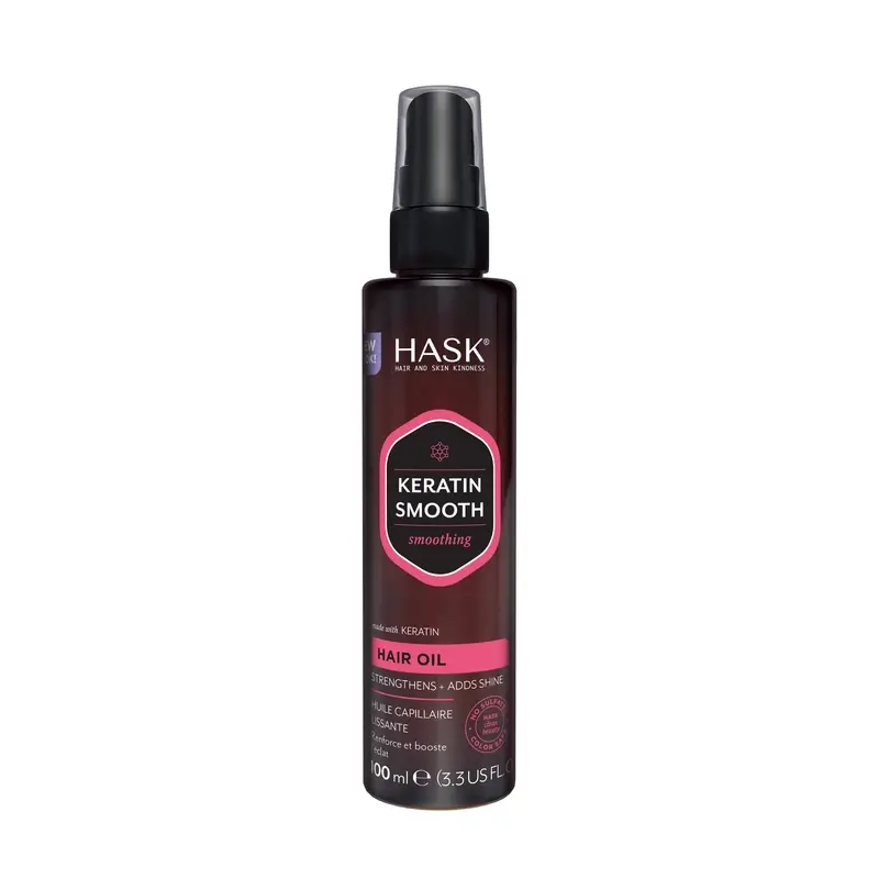 Hask Keratin Protein Smooth & Sleek Oil , 100 ml