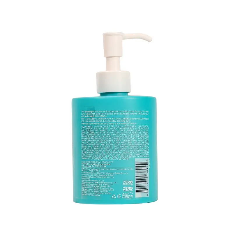 Beaver Curl Cream Argan Oil & Keratin , 250 ml