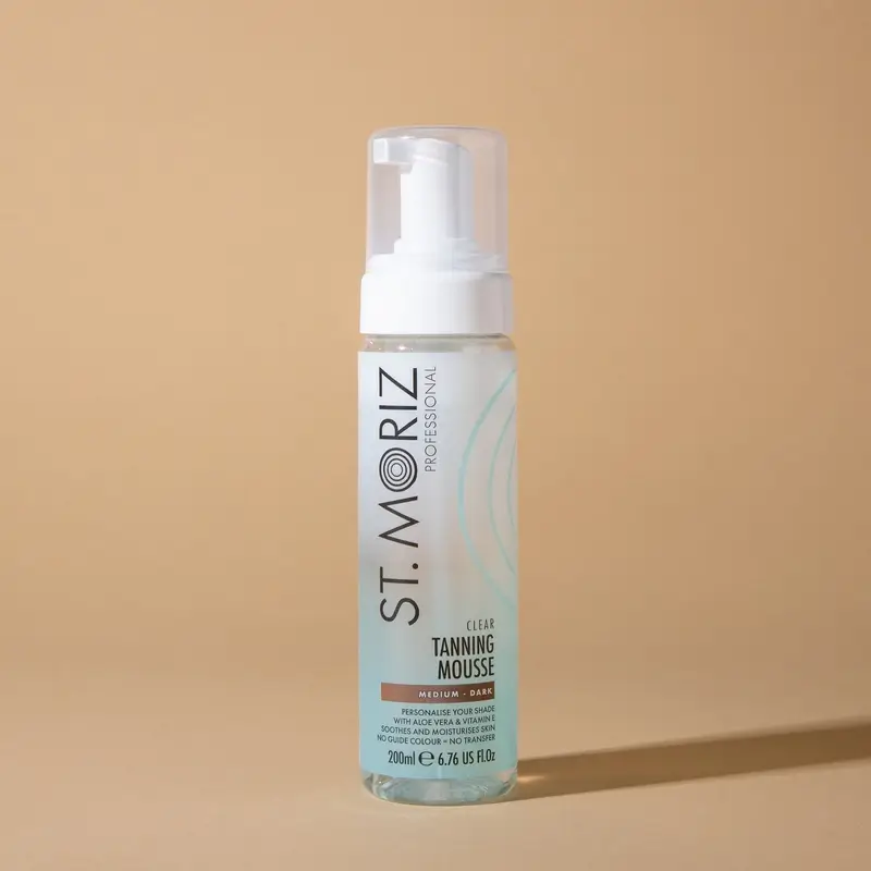 St Moriz Self Tanning Mousse Clear Professional , 200 ml
