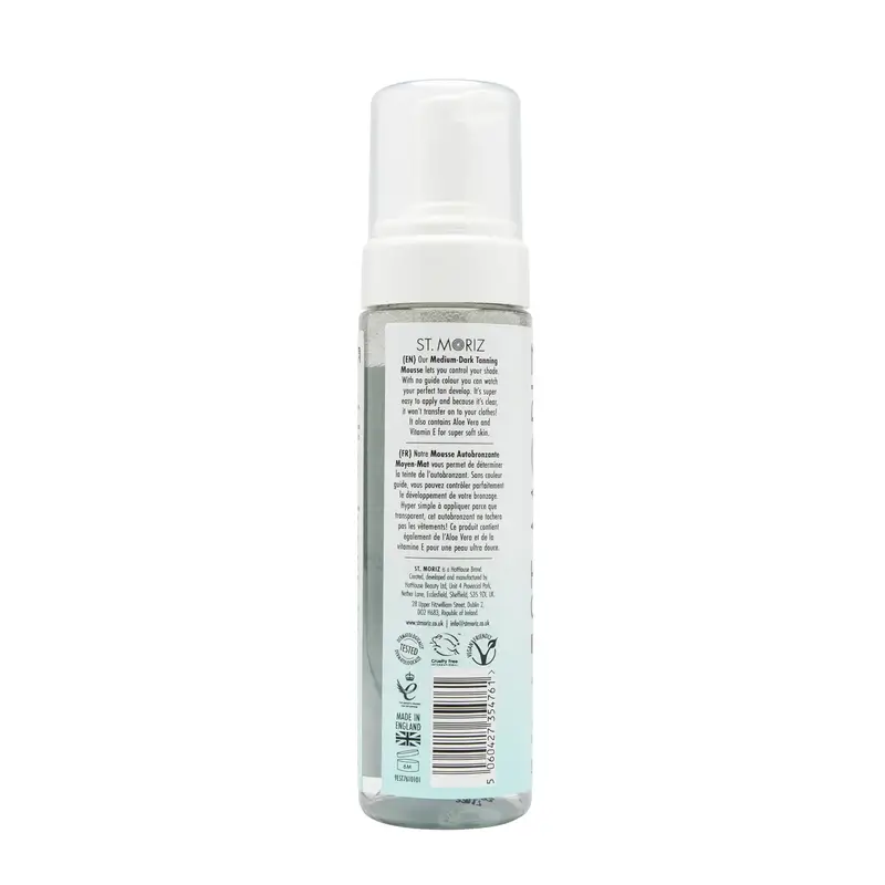 St Moriz Self Tanning Mousse Clear Professional , 200 ml