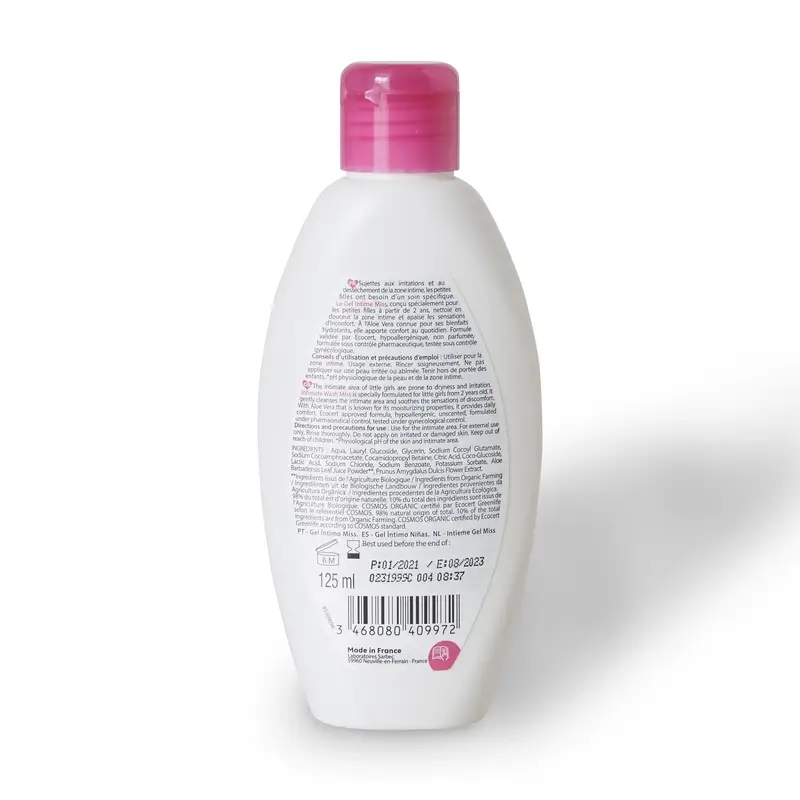 Corine De Farme Intimate Hygiene Gel Bio Girls , 125 ml
