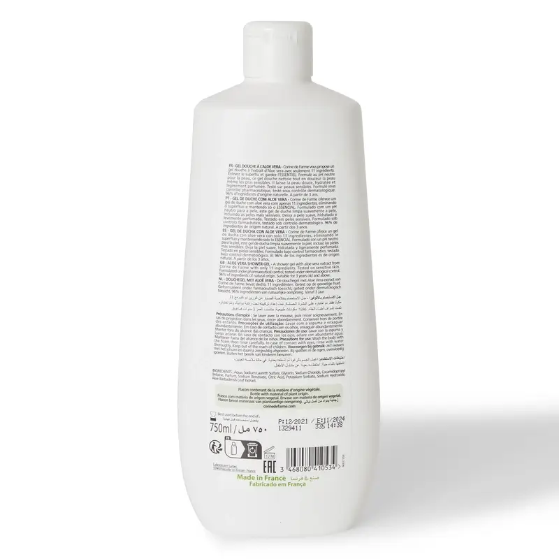 Corine De Farme Sweet Almond Oil Shower Gel , 500 ml