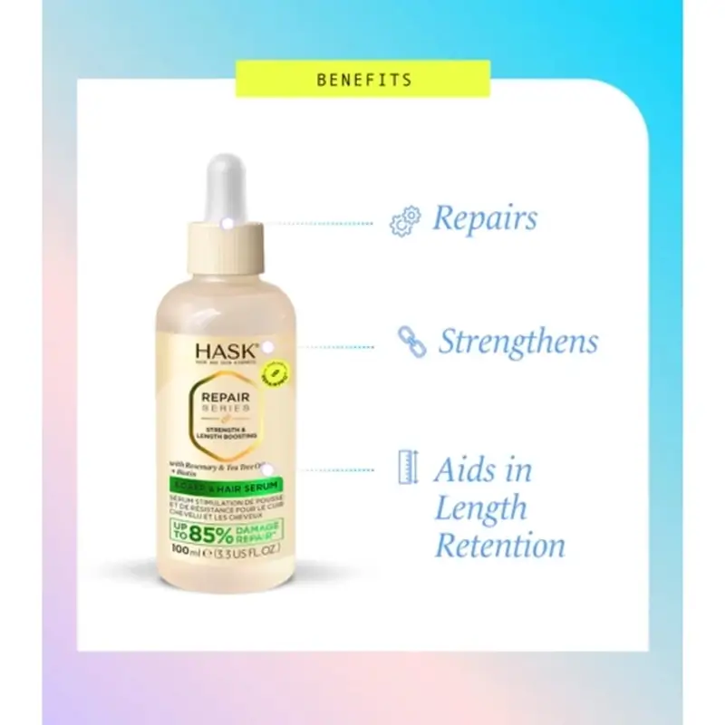 Hask Hair & Scalp Serum Growth Stimulating Scalp Serum Repair Series, 100 ml