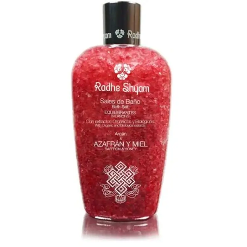 Radhe Shyam Saffron & Honey Bath Salts , 250 gr