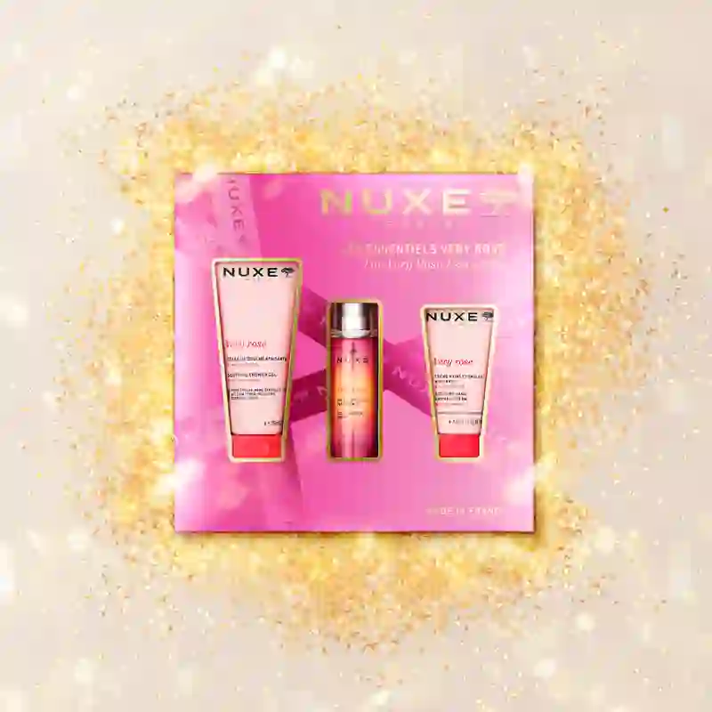 Nuxe Very Rose Gift Box Very Rose Cleansing Gel + Hand Cream + Perfumed Eau de Toilette