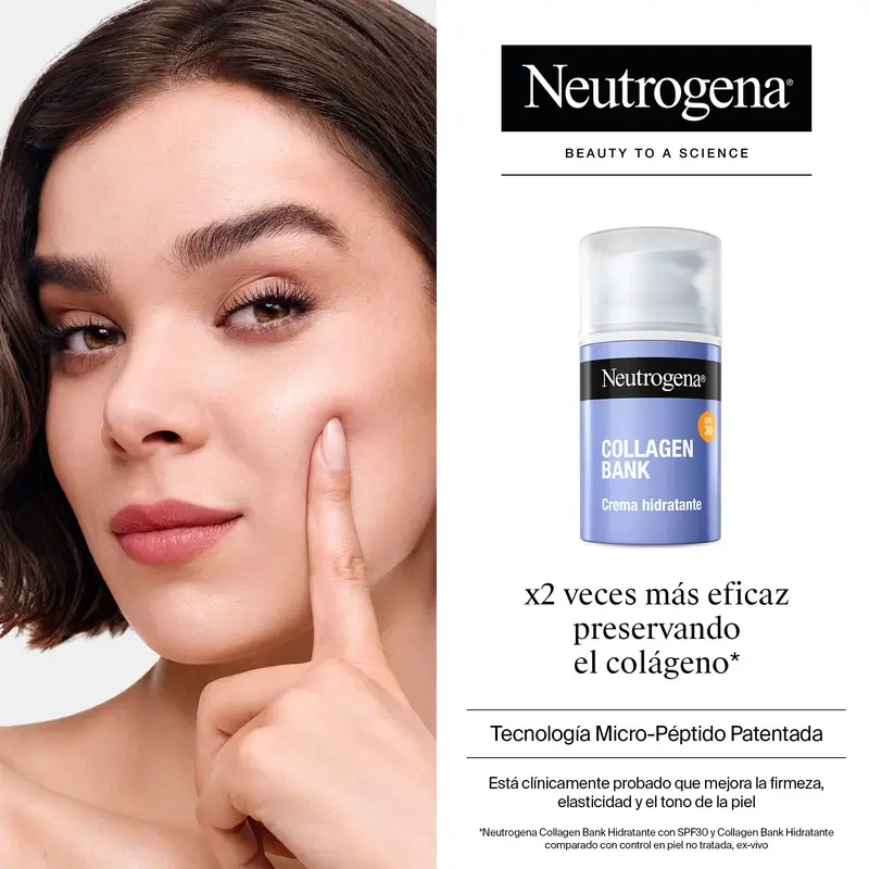Neutrogena Collagen Bank Moisturising Face Cream Spf30, 50 ml