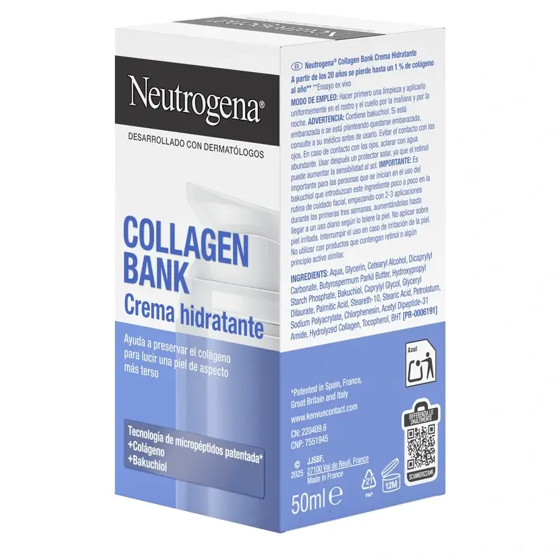 Neutrogena Collagen Bank Moisturising Face Cream , 50 ml