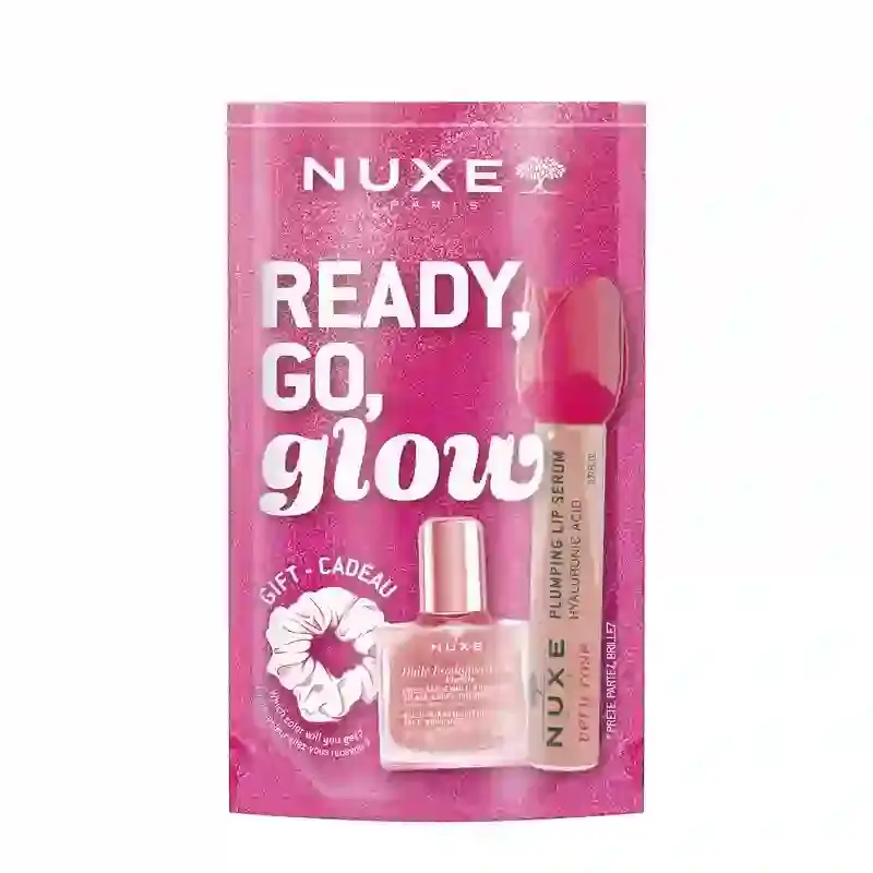 Nuxe Very Rose Glow On The Go Pink Set Lipstick + Huile Florale