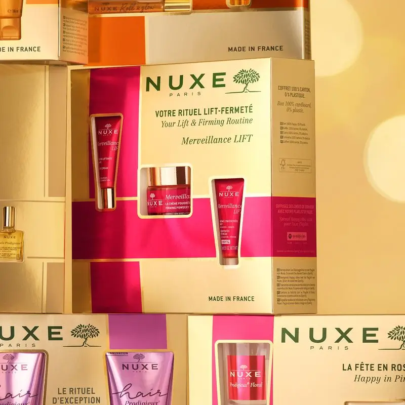 Nuxe Firming Routine: Powder Cream 50Ml + Eye Contour 15Ml + Night Cream 15Ml