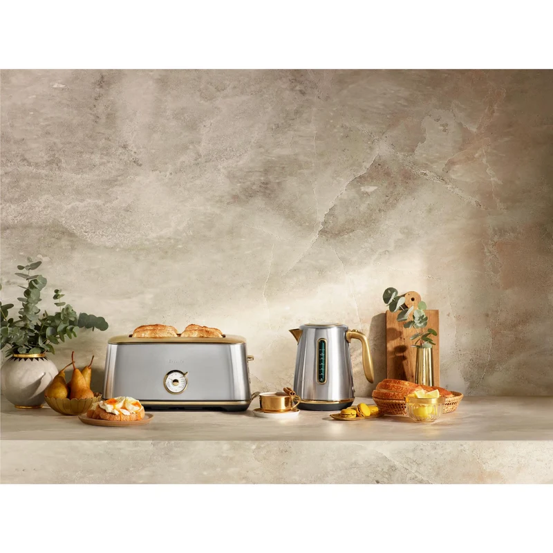 Breville the Soft Top® Luxe Kettle (Brushed Stainless Brass)