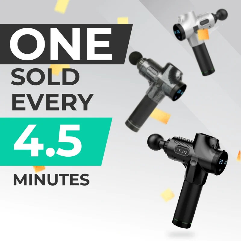 Massagepistole | Massage Gun mit 30 Geschwindigkeitsstufen für Muskelregeneration