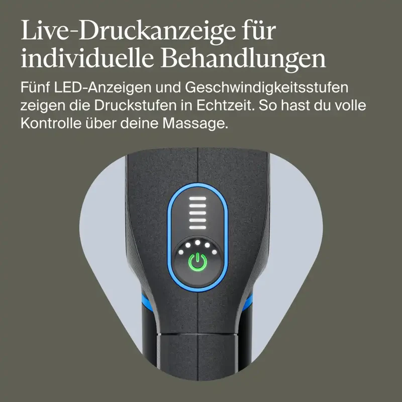Massagepistole | Tiefengewebe Massagegerät mit 5 Geschwindigkeitsstufen