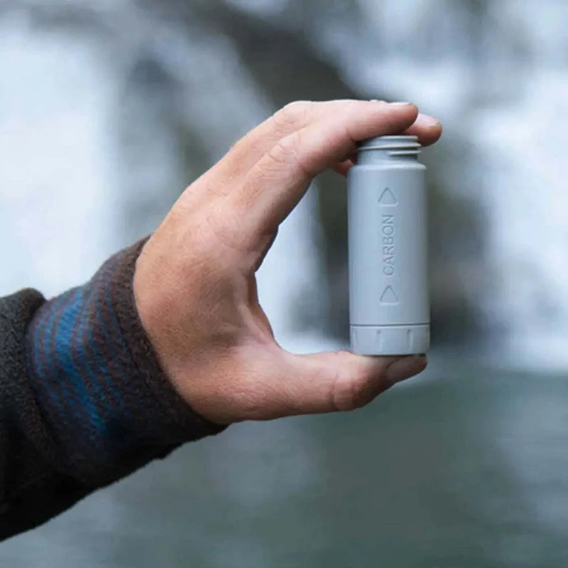 Peak Series: Activated Carbon + Ion Exchange Filter Attachment Grey (Size)