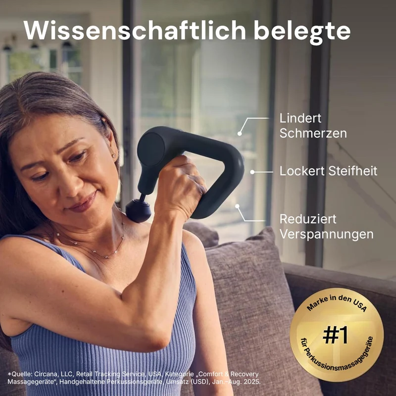 Massagepistole | Muskelmassagegerät für Tiefengewebemassage und Regeneration