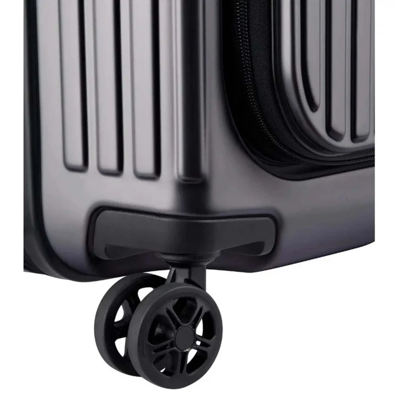 Delsey Securtime Zip 76 cm Top Opening 4-Wheel Expandable Suitcase - Anthracite