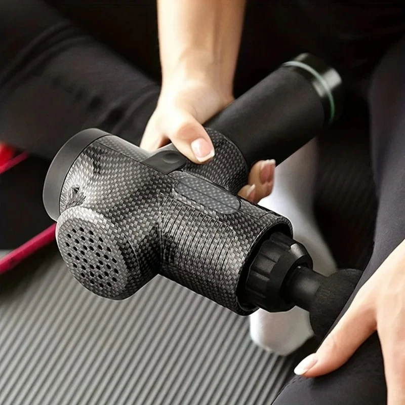 Massagepistole | Tiefenmassagegerät mit 30 Intensitätsstufen und leisem Motor für Muskeln und Faszien