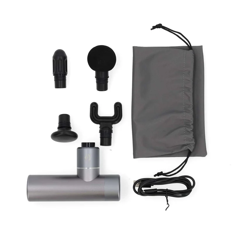 Massagepistole | Kabellose Mini Faszienpistole mit 5 Massagemodi