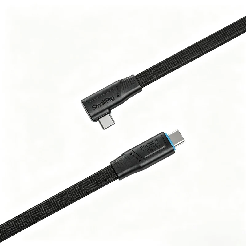 SmallRig USB-C Self-Coiling Data Cable (USB 3.2 Gen2x2 & 35cm / 13.8in) 5614