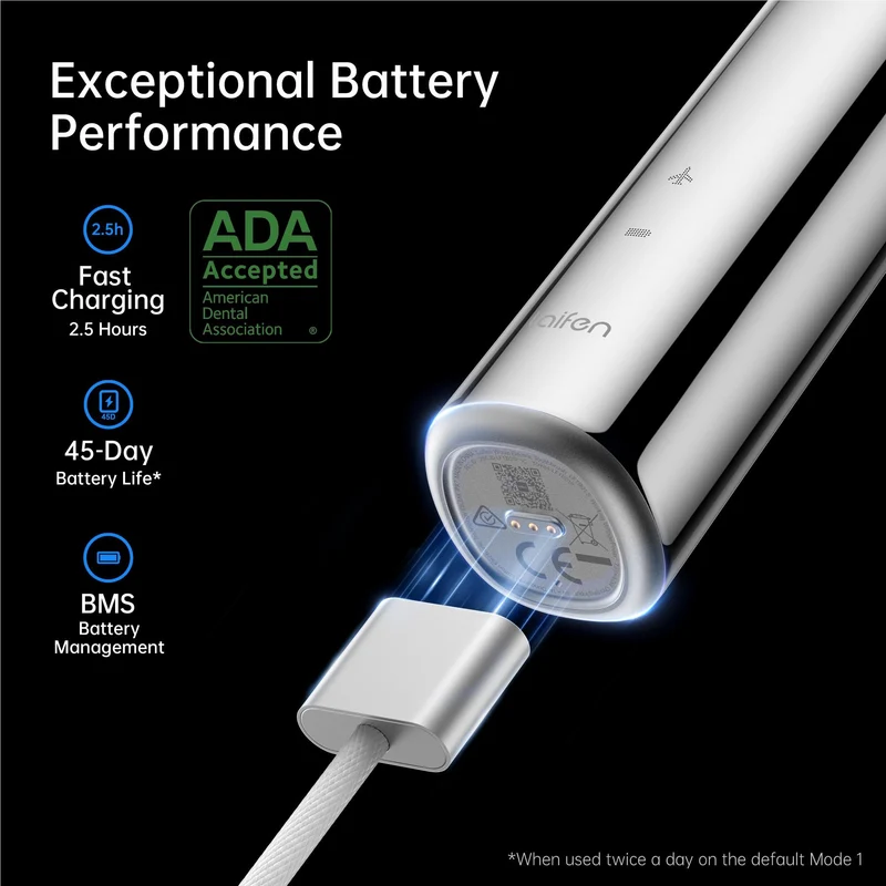 Laifen Wave Electric Toothbrush (Stainless Steel)