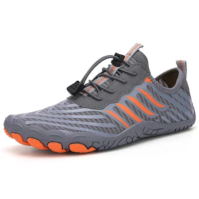 Unisex Sneaker mit Zehenschutz | Leicht, atmungsaktiv & flexibel | Barfußgefühl für Alltag & Freizeit