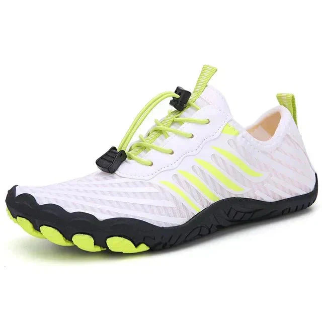 Unisex Sneaker mit Zehenschutz | Leicht, atmungsaktiv & flexibel | Barfußgefühl für Alltag & Freizeit