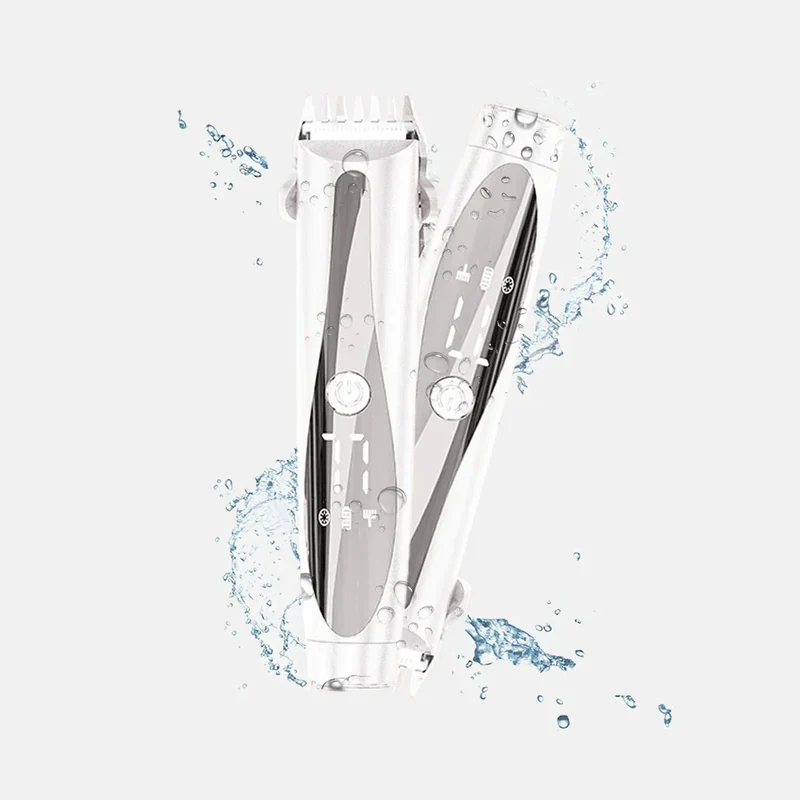 Damen Bikini-Trimmer 2-in-1 | Elektrischer Rasierer für Gesicht & Körper | Schmerzfreie Haarentfernung Nass & Trocken
