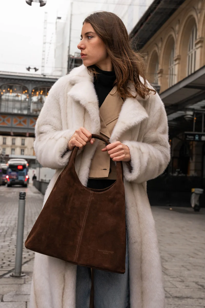 Tikki Suede Camel