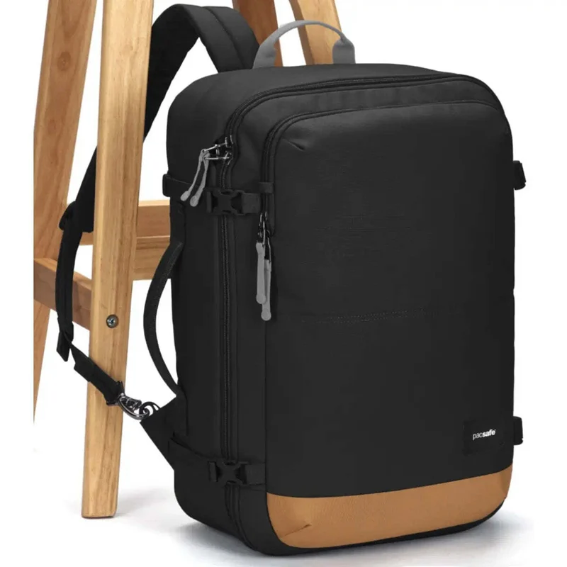 Pacsafe GO 34L Anti-Theft Carry-on Backpack - Jet Black