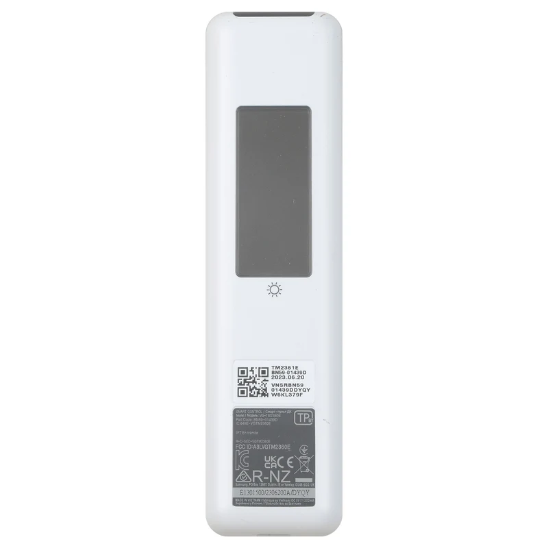 Samsung Solar Powered Smart TV Remote Control Voice Function BN59-01439D