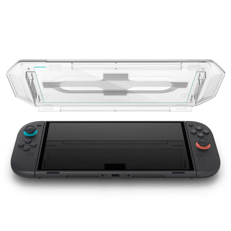Spigen Nintendo Nintendo Switch 2 GLAS.tR EZ Fit 2PCS Video Game Accessories - Clear