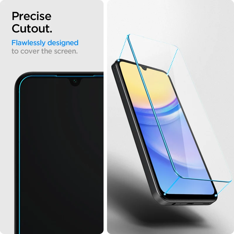 Spigen Samsung Galaxy A16 5G GLAS.tR Slim 2PCS Glass Screen Protector - Clear