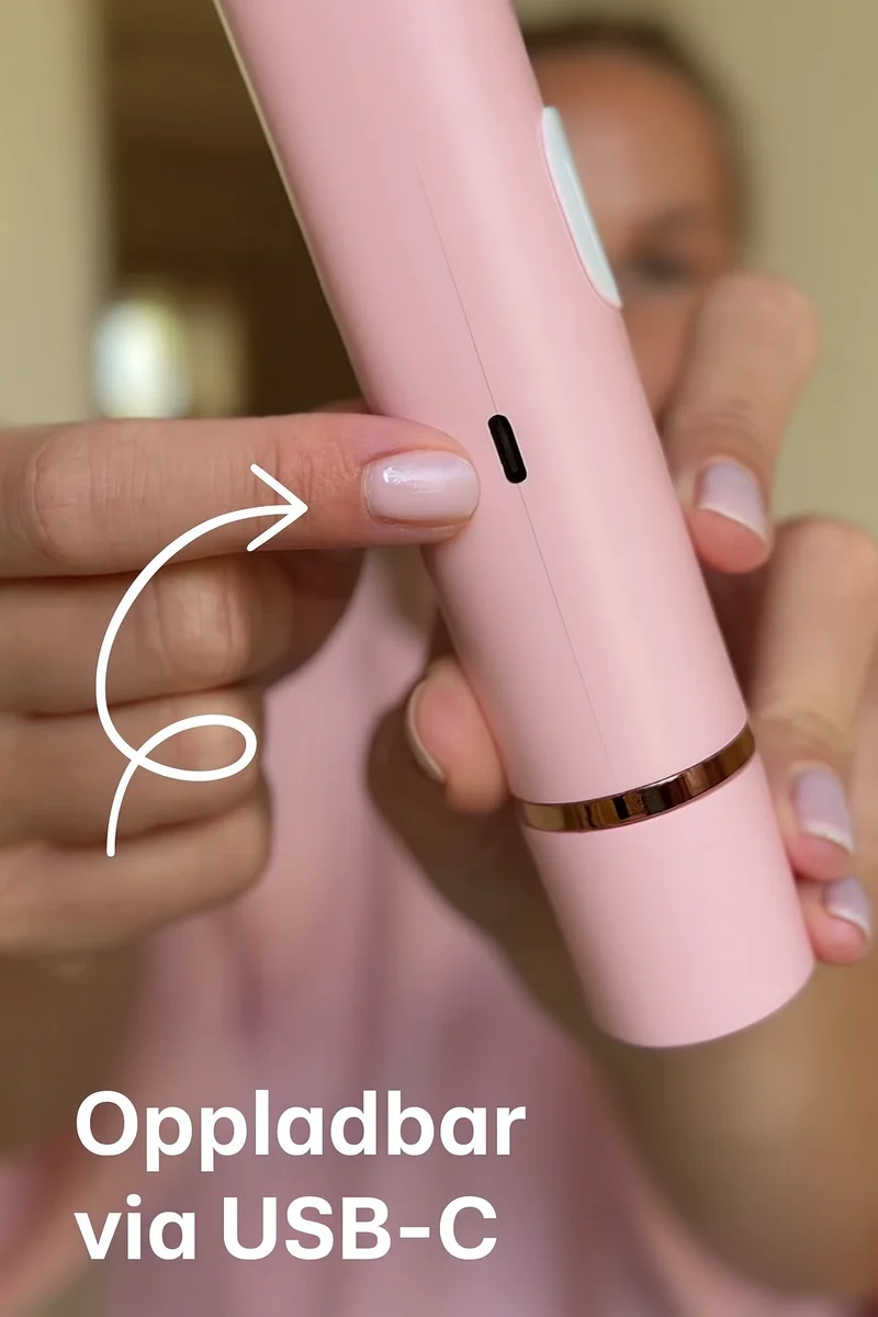 SilkGlide Intimrasierer mit Schwebefolie | Sanfte Rasur für Bikini & Achseln | Nass/Trocken IPX7, USB-C, 60 Min Laufzeit