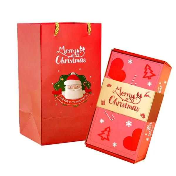 Festliche Geschenkbox mit Überraschungseffekt | Dekorative Schachtel für Weihnachten, Geburtstag & Hochzeit | Hochwertig & Wiederverwendbar