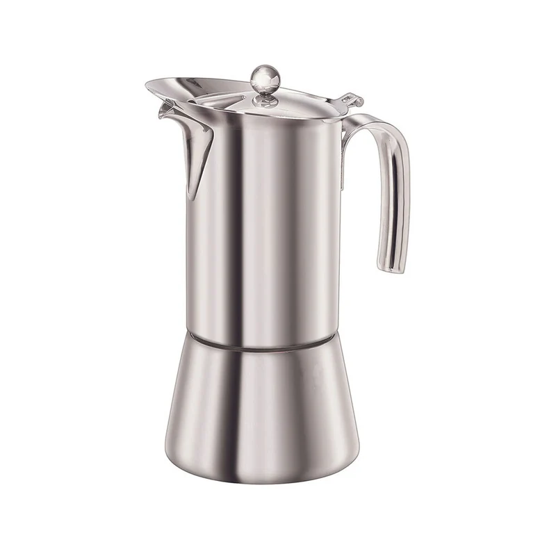 Euroline 6-Cup 1.5L Stainless Steel Espresso Coffee Maker (Silver)