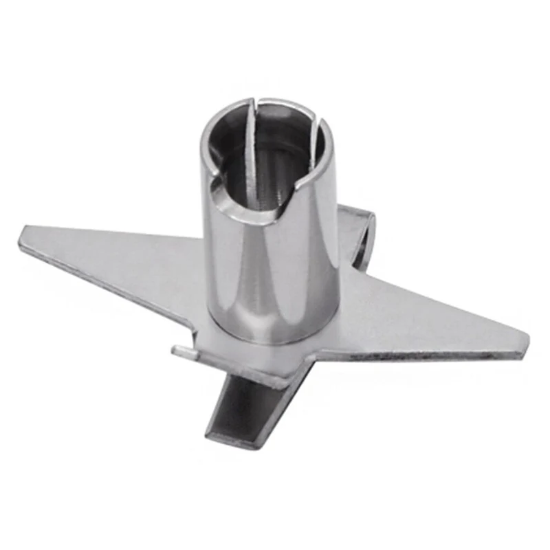 Bamix Multi-Purpose Stainless Steel Chopper Blade Chops for Hand Mixer Silver