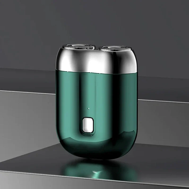 Kompakter Elektrorasierer wasserdicht IPX6 | USB-aufladbar & 60 Min Laufzeit | Aluminiumgehäuse | Für Nass- & Trockenrasur
